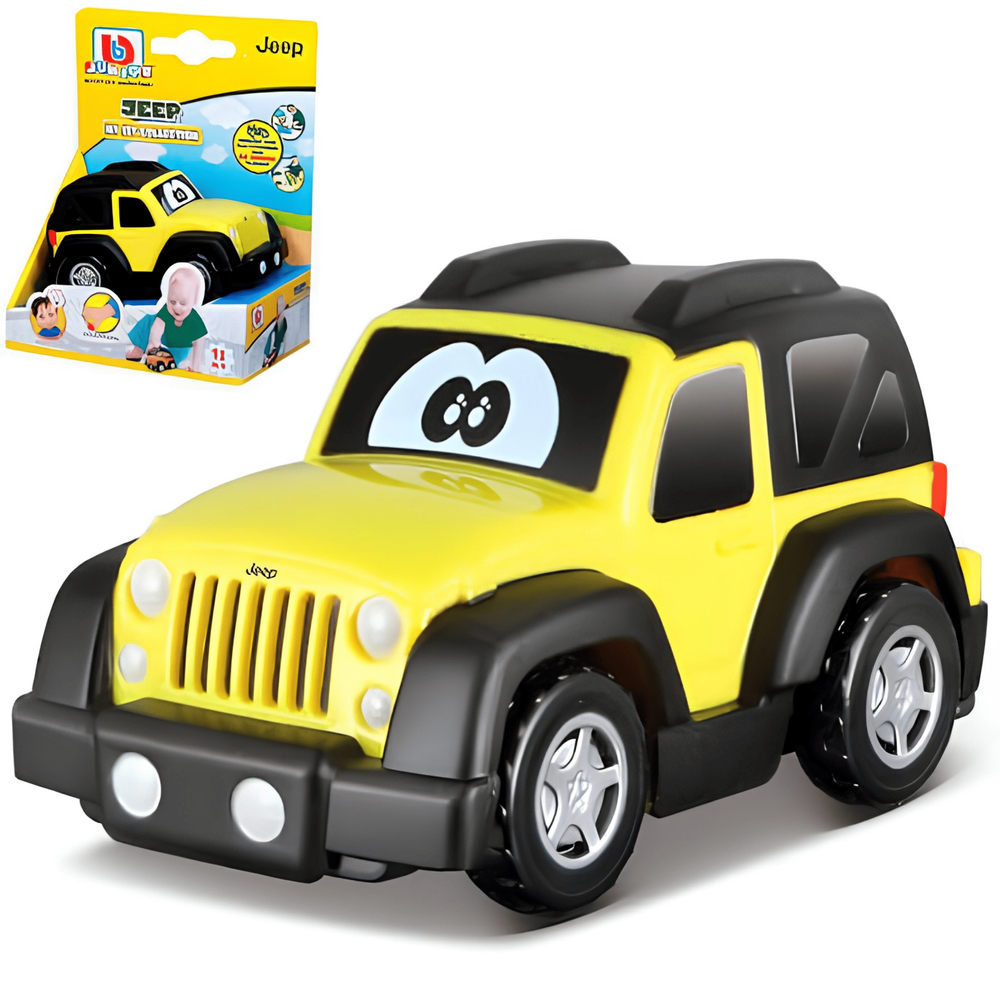 BB Junior - My 1st Collection Jeep Wrangler Toy Car - Yellow