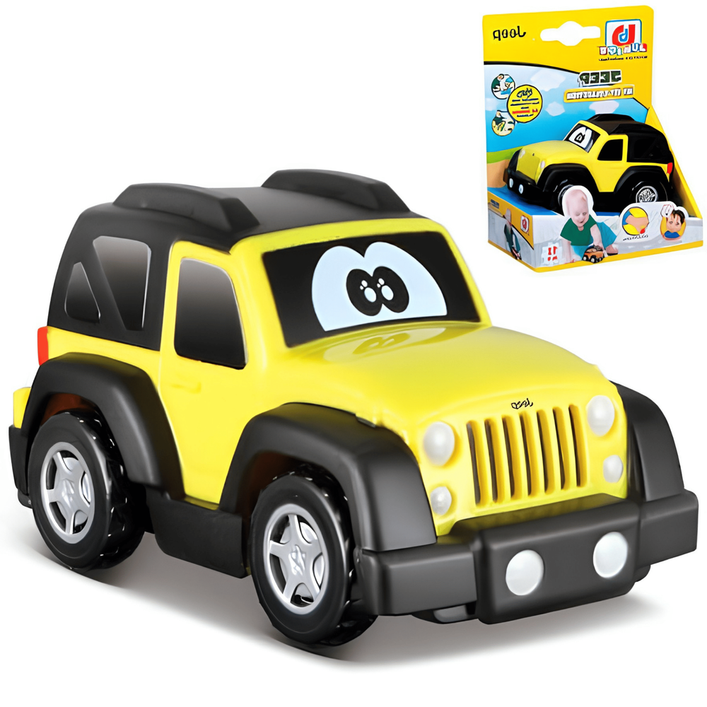 BB Junior - My 1st Collection Jeep Wrangler Toy Car - Yellow