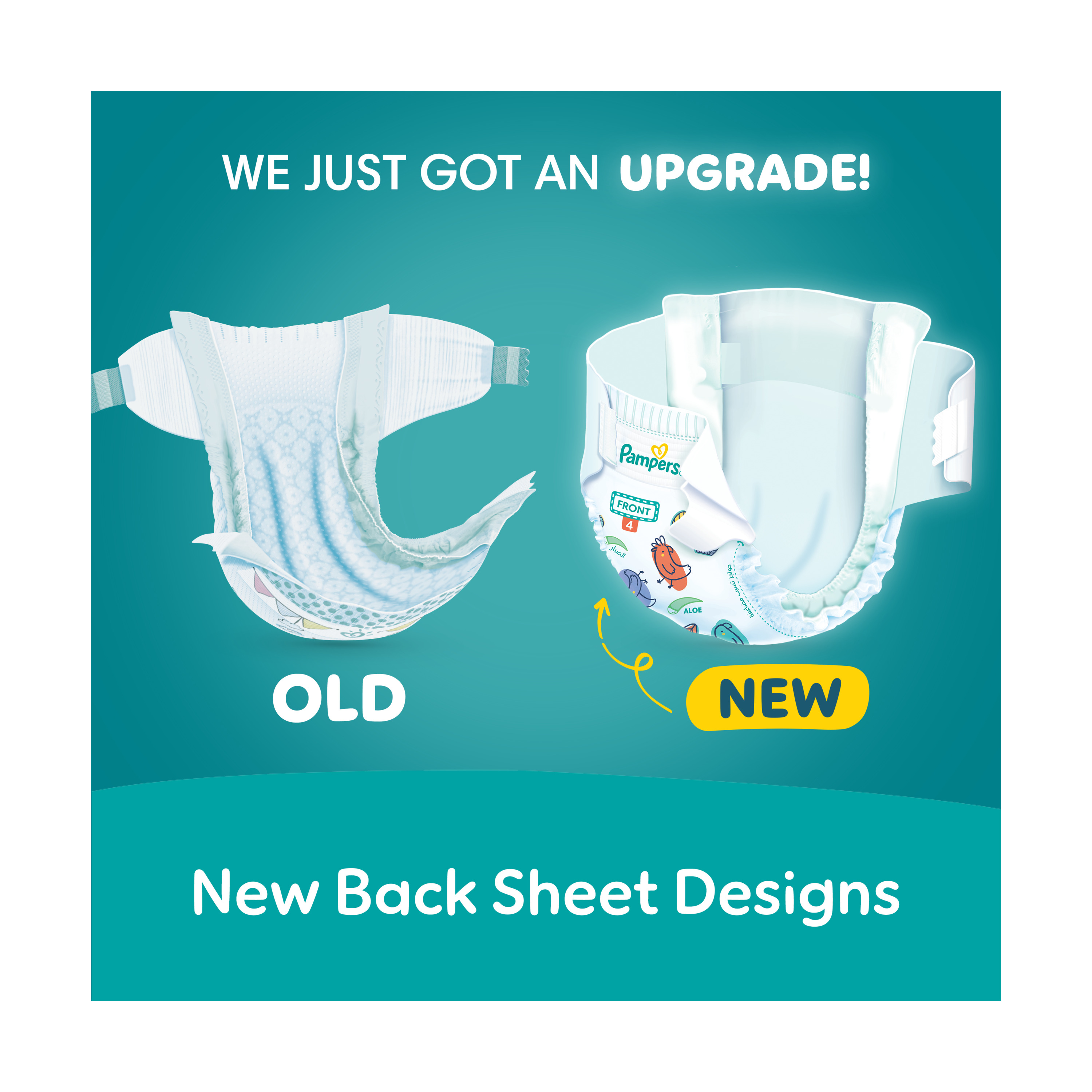 Pampers - Rash Protection Taped Diapers - Size 5 - 11-16 kg - 14 Count