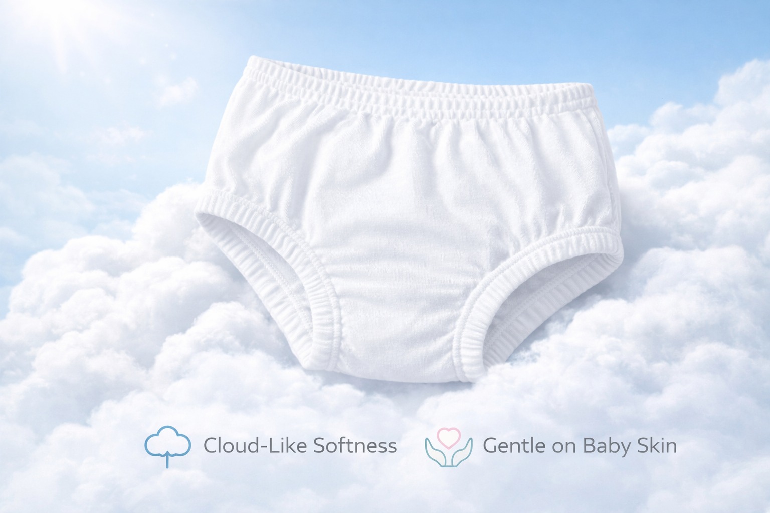 Baby Cotton Bloomers for 3–18 Months, Soft Breathable Elastic Waist Diaper Cover Shorts for Infant Boys & Girls, Lightweight Summer Nappy Cover Pack o