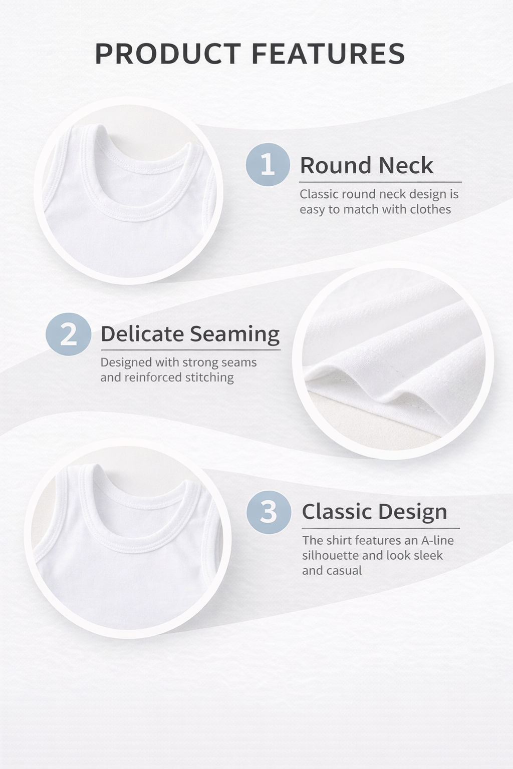 Baby Vest for Kids Cotton Sleeveless Sando Baniyan Toddler Innerwear Baby Cloth for Boys & Girls Pack of 3