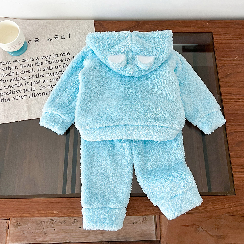 BrownBark - Printed Baby Romper 3 in 1 - Blue - 22507005