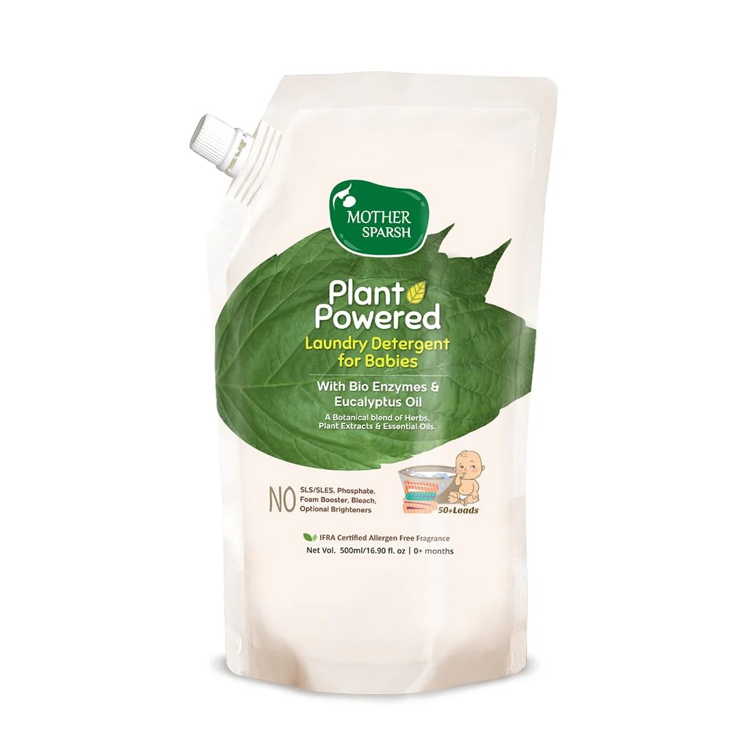 Mother Sparsh - Plant Powered Laundry Detergent Refill Pack - 500 ml