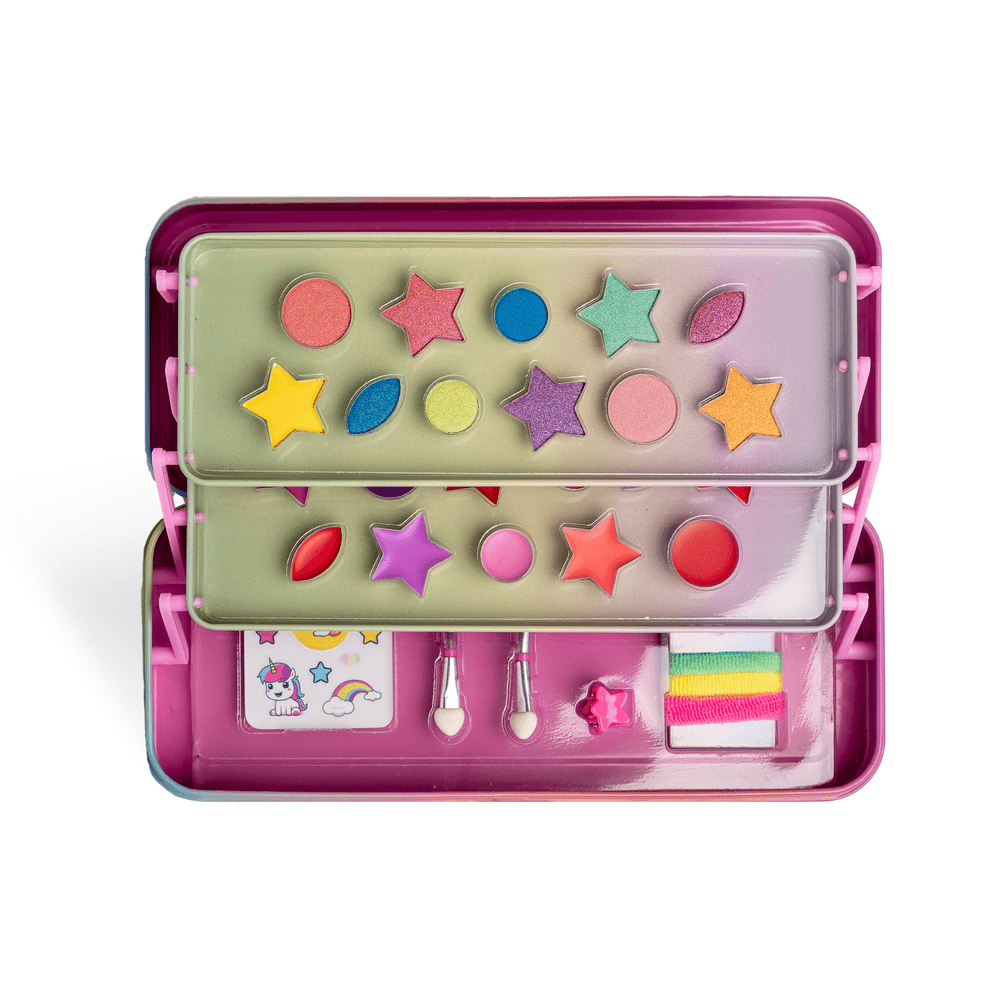 Martinelia - Little Unicorn 3 Levels Makeup Case - Multicolor