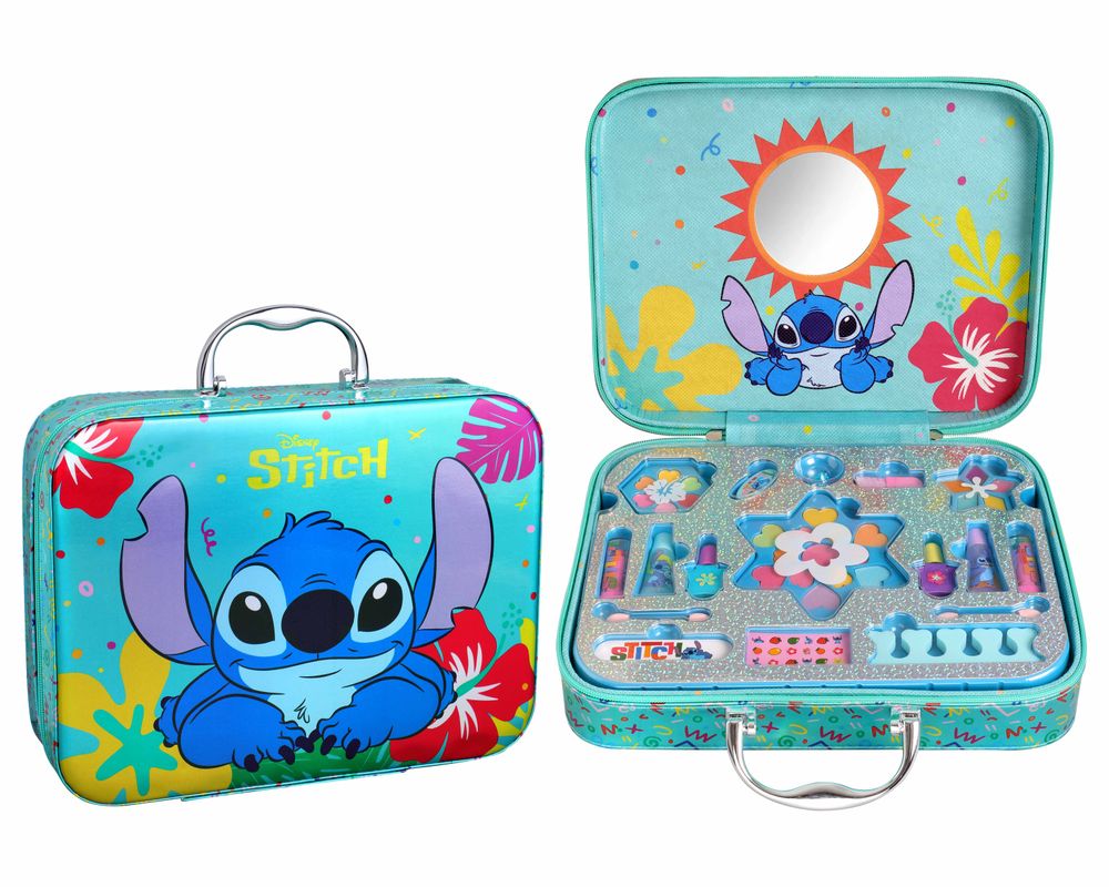Air-Val - Disney Padded Makeup Case - Stitch