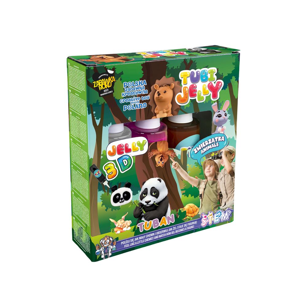 Tuban - Tubi Jelly Set W/ 3 Colors - Animals