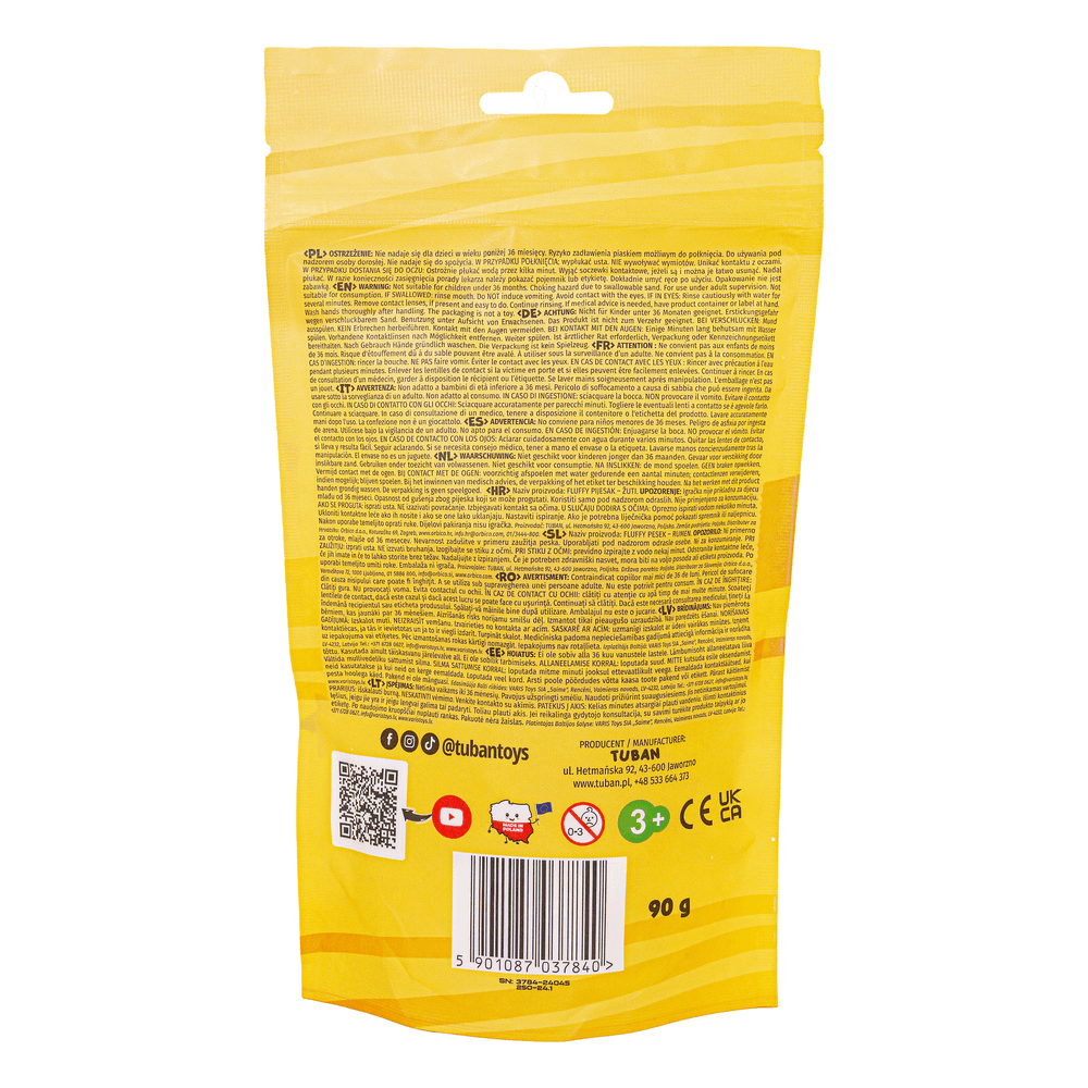 Tuban - Fluffy Sand 90g - Yellow