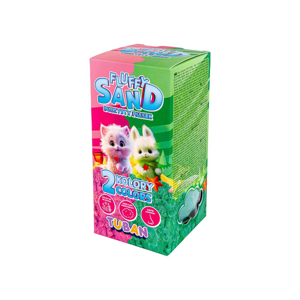 Tuban - Set Fluffy Sand 70g - Pink & Green