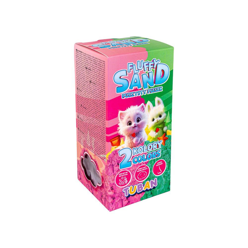 Tuban - Set Fluffy Sand 70g - Pink & Green