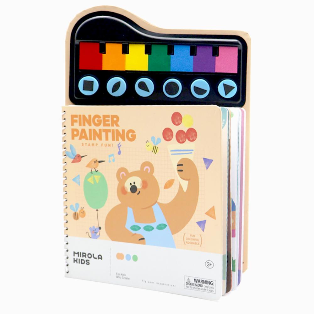Jar Melo - Finger Painting - Stamp Fun - 8 Pcs