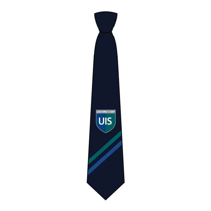 Unisex Elastic/Full Tie - Navy - Grades 1-6 - GEMS United Indian School - Abu Dhabi