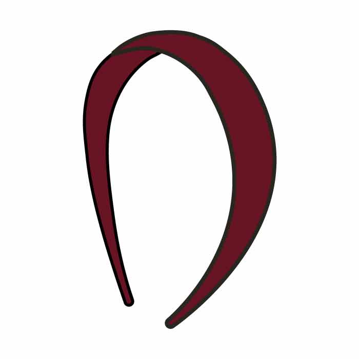 Hairband 2 Pack - Maroon - Grades 3-11 - GEMS Cambridge International Private School - Sharjah