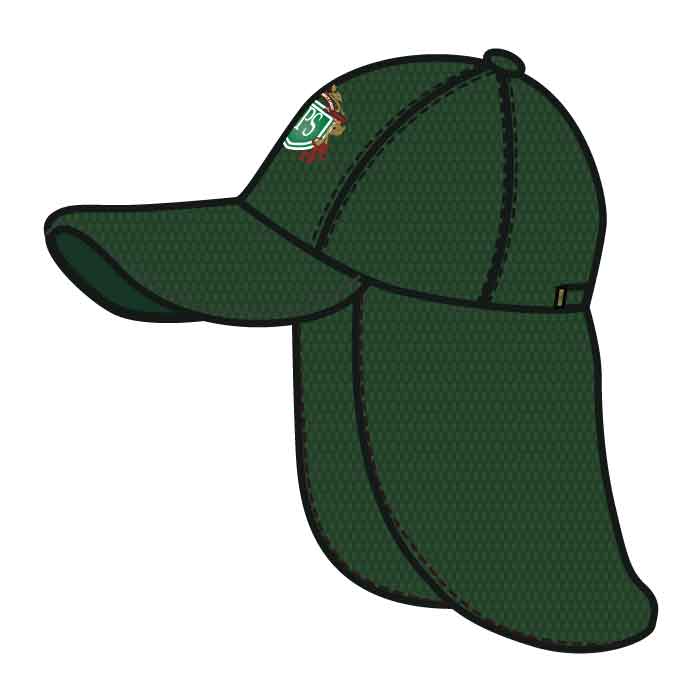 Unisex Legionnaire Cap - Green - GEMS Jumeirah Primary School