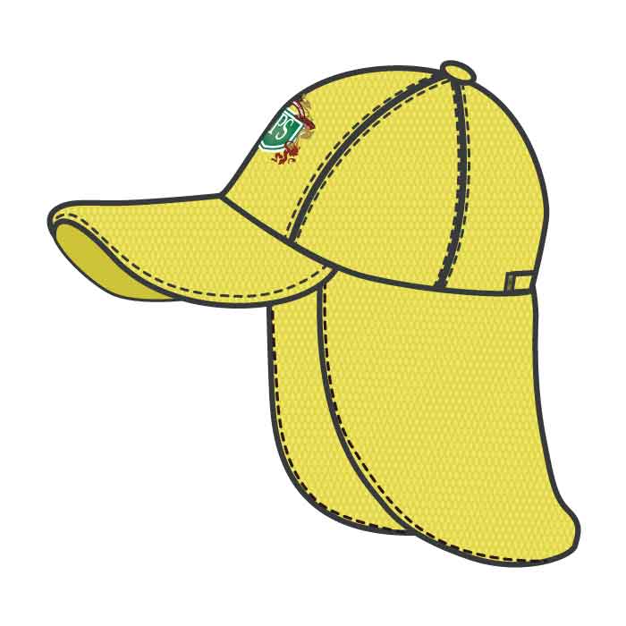 Unisex Legionnaire Cap - Yellow - GEMS Jumeirah Primary School