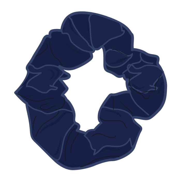 Girls Hair Accessories - Navy - Grades 1-12 - GEMS Dubai American Academy