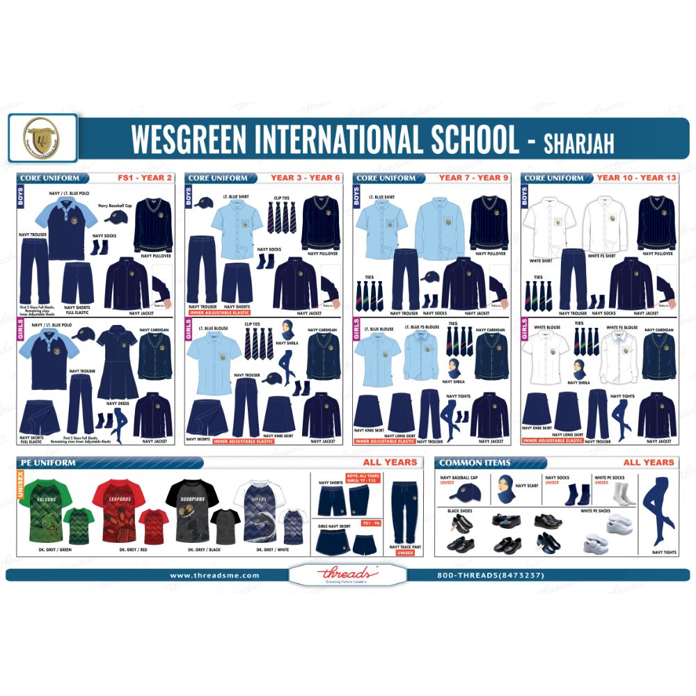 Bamboo Navy Tights Single Packs - Wesgreen International School - Sharjah