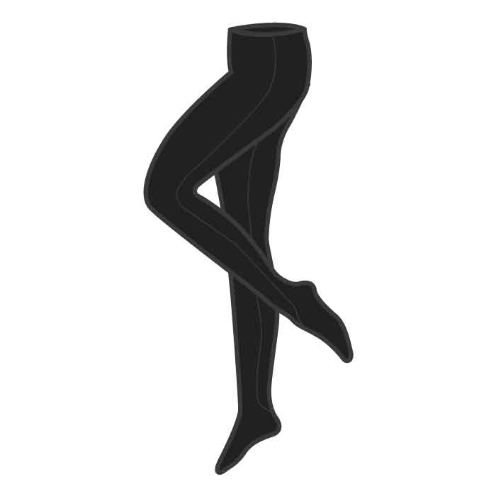 Bamboo Tights Single Pack - Black - The Westminster School - Dubai