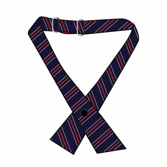 Cross Over Tie - Red - Grade 1-4 - GEMS Wellington International School - Dubai