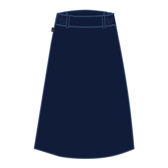 Girls Long Skirt - Navy - GEMS United Indian School - Abu Dhabi