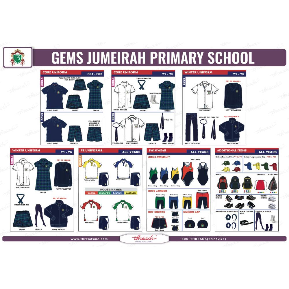 Boys Trousers - Navy - Primary - GEMS Jumeirah Primary School