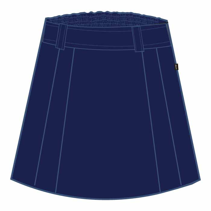 Knee Skirt - Navy - Grade 3-6 - GEMS Founders School - Al Mizhar