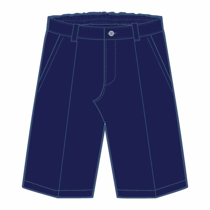 Boys Shorts - Navy - Grades 3-6 - GEMS Founders School - Al Mizhar