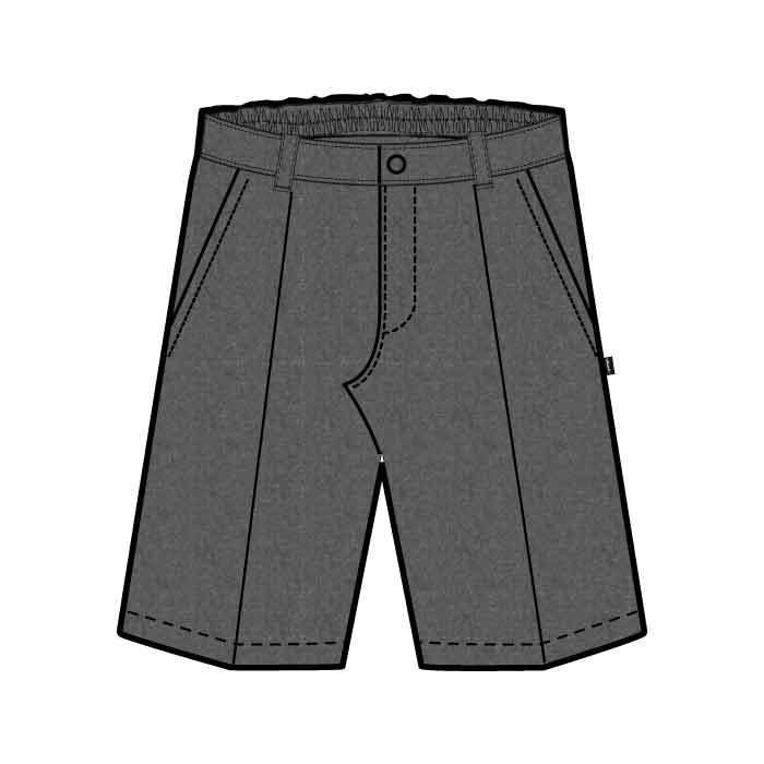 Boys Shorts - Grey - GEMS Cambridge International School - Abu Dhabi