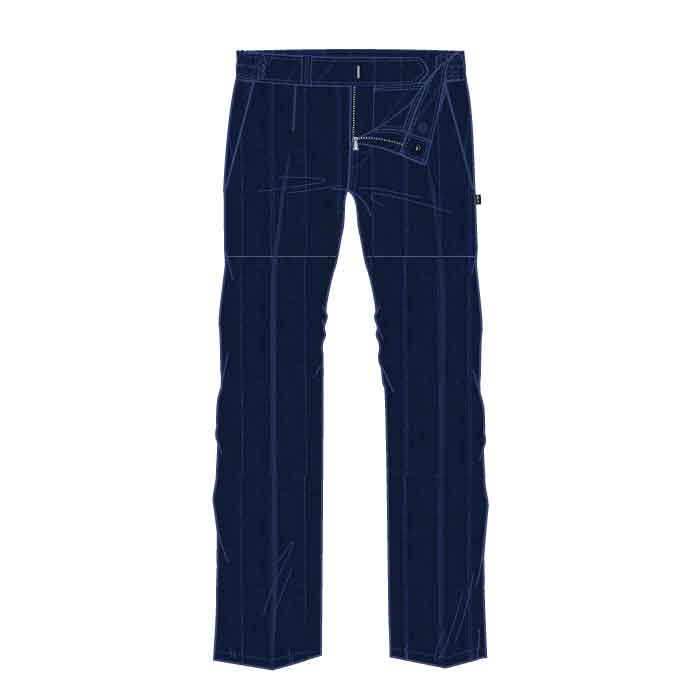 Boys Pinstriped Trousers - Navy - GEMS Royal Dubai School