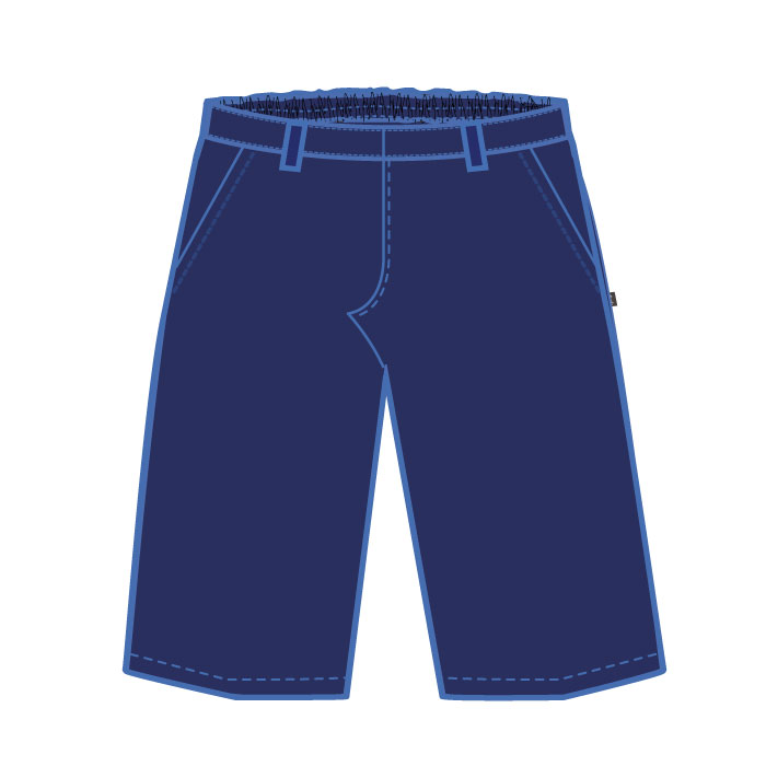 Shorts Knee Length - Navy - GEMS World Academy - Dubai