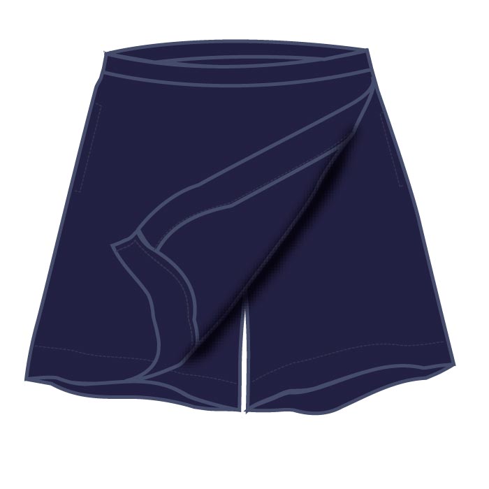 Wesgreen International School - Girls Skort G3-G6 Navy