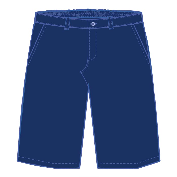 Boys Shorts - Navy - Grades 1-5 - GEMS Our Own High School - Al Warqa (Boys)