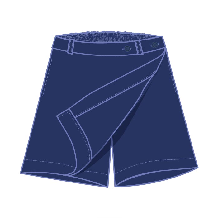 Girls Skorts - Navy - Grade 1-Grade 5 - GEMS Our Own English High School - Dubai (Girls)