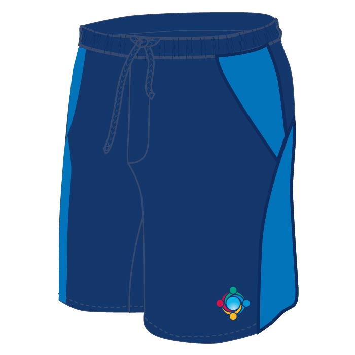Unisex Shorts Core - Blue - GEMS World Academy - Abu Dhabi