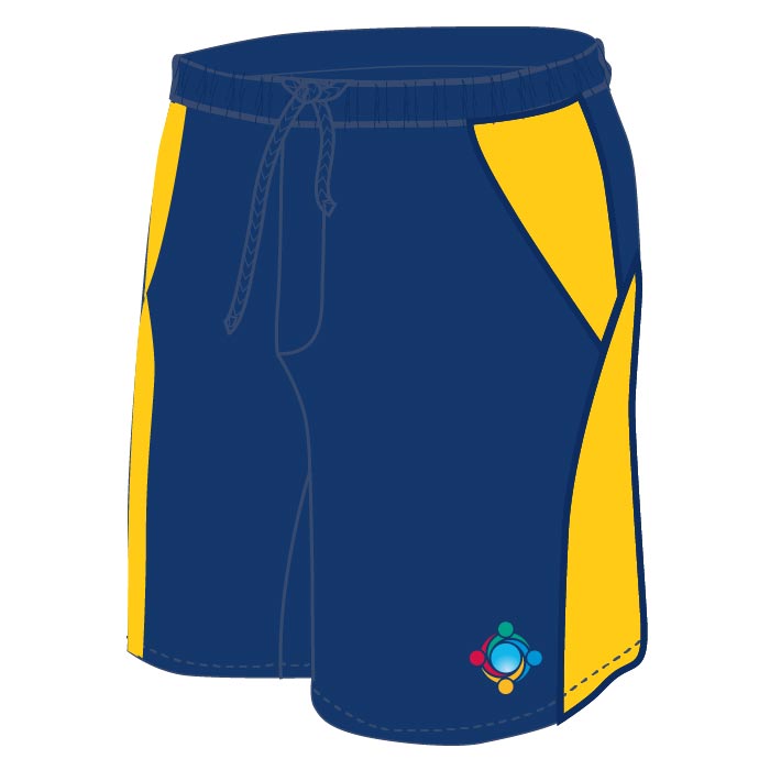 Unisex Shorts Core - Yellow - GEMS World Academy - Abu Dhabi