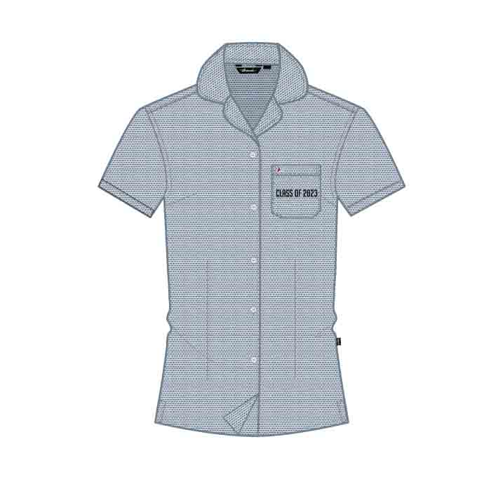 Senior Blouse - White - GEMS Dubai American Academy