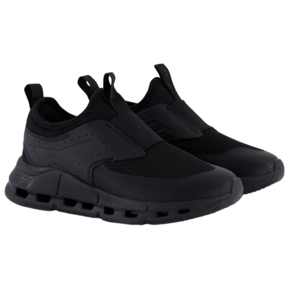 Almandoos - Boys Slip On Sneakers - Black