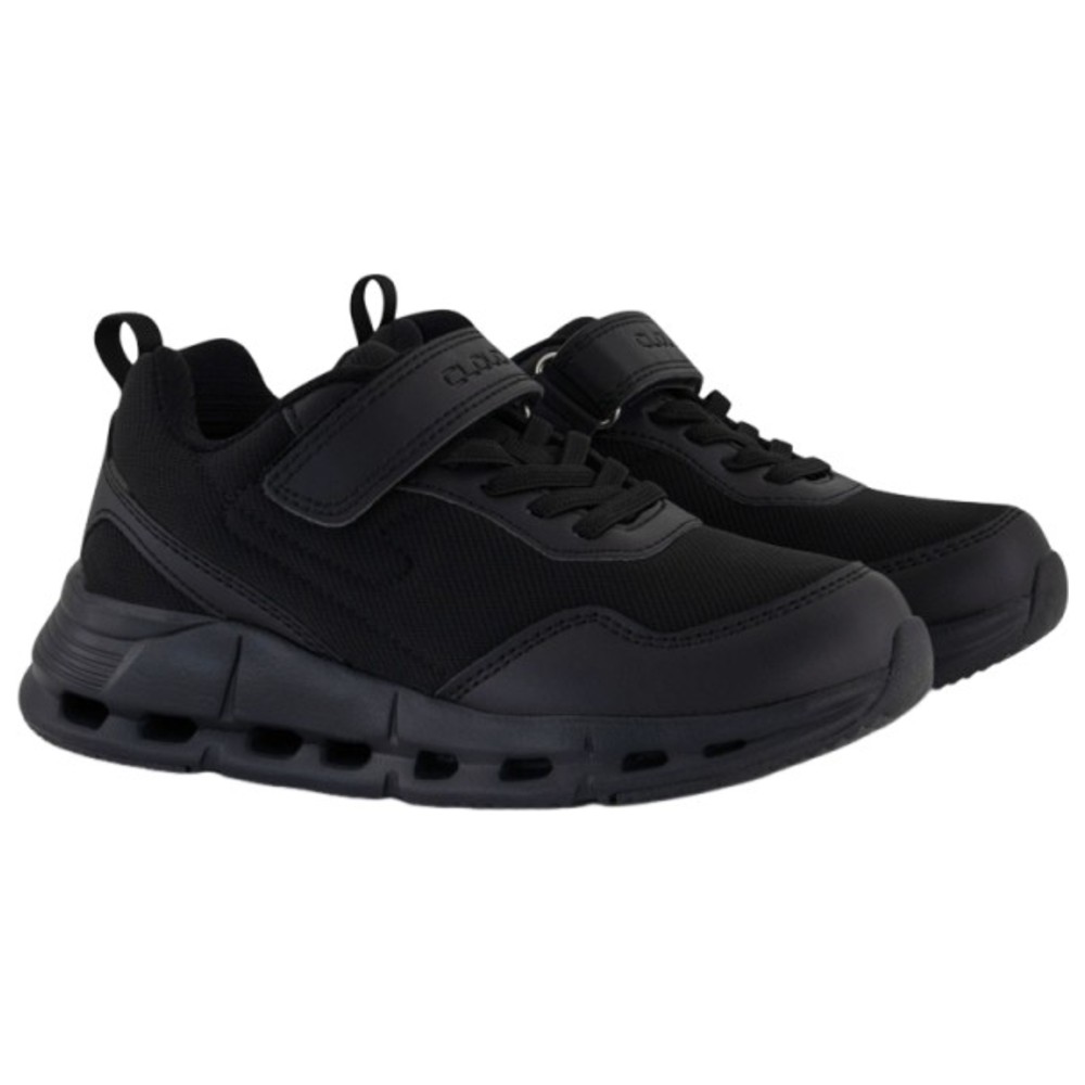 Almandoos - Boys Velcro Sneakers - Black