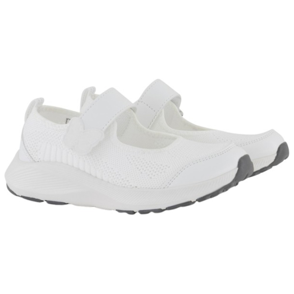 Almandoos - Girls Cloud Back to School Sneakers - White