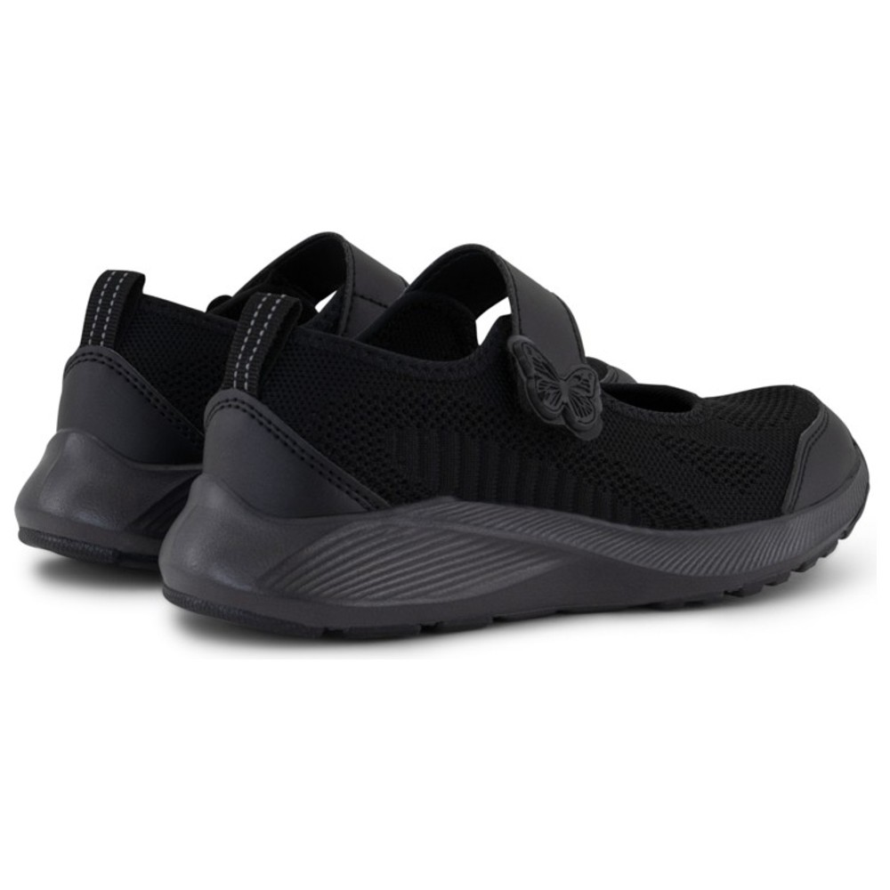 Almandoos - Girls Cloud Back to School Sneakers - Black