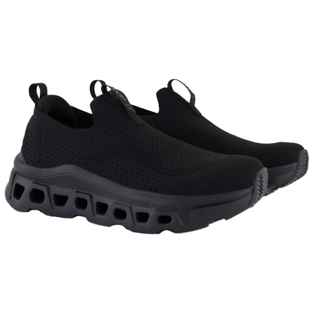 Almandoos - Girls Cloud Slip-On Sneakers - Black