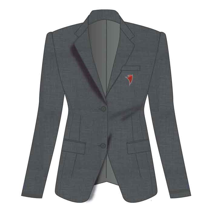 Girls Blazer - Grey - Grade 5-12 - GEMS Legacy School - Dubai