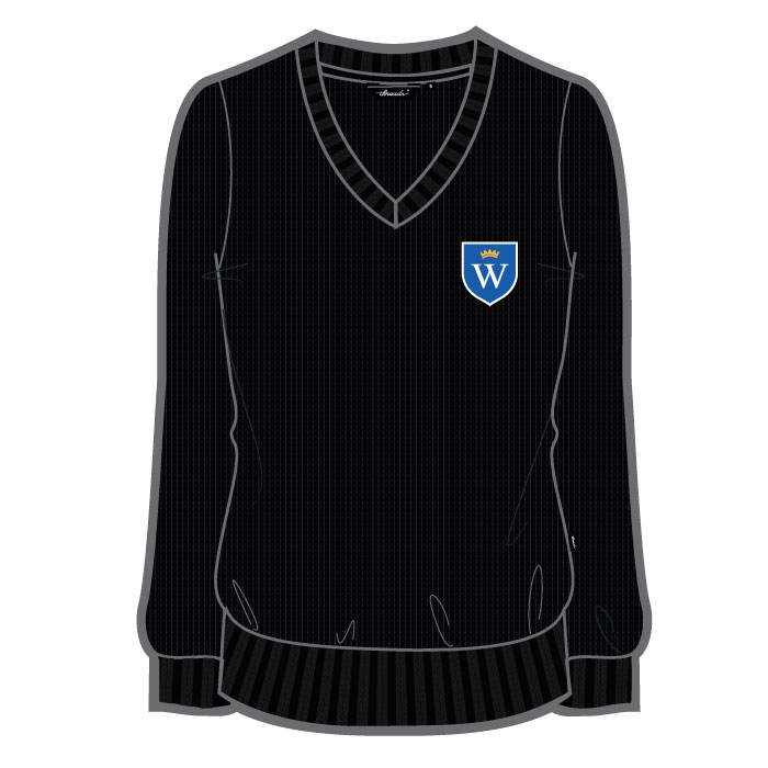 Unisex Pullover - Black - Grade 12-13 - GEMS Wellington Academy - Al Khail