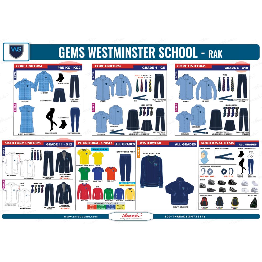 Boys Blazer - Navy - GEMS Westminster School - Ras Al Khaimah