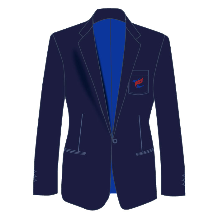 Unisex Blazer - Navy - GEMS Al Khaleej International School