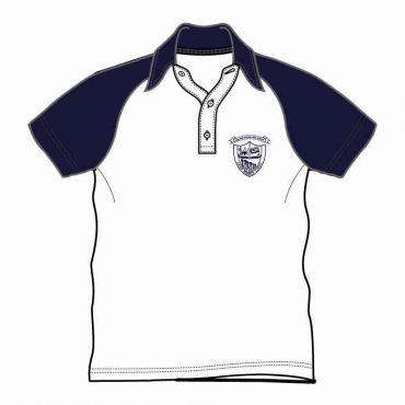 Unisex Kindergarten Polo Shirt - White - GEMS Our Own High School - Al Warqa (Boys)