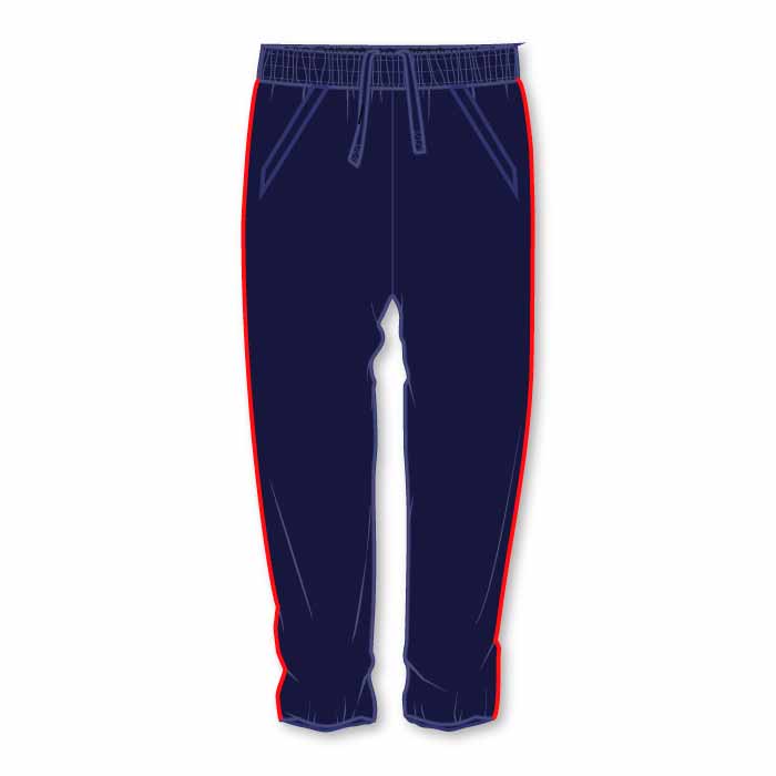 Unisex Track Pants - Red Piping - GEMS Our Own English High School - Al Ain