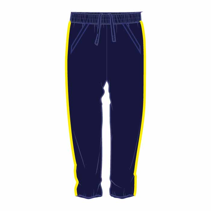 Unisex Track Pants - Yellow - GEMS Our Own High School - Al Warqa (Boys)
