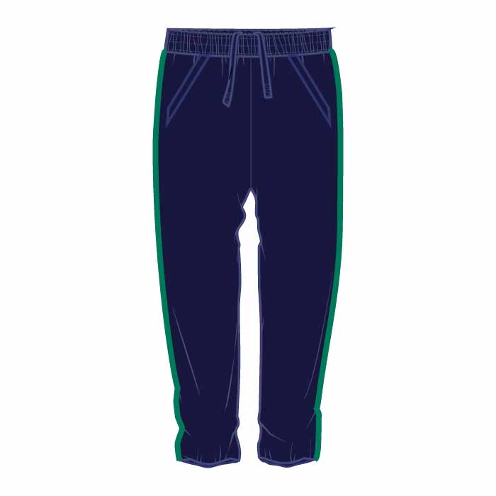 Unisex Track Pants With Green Piping - GEMS Our Own English High School - Sharjah (Girls)