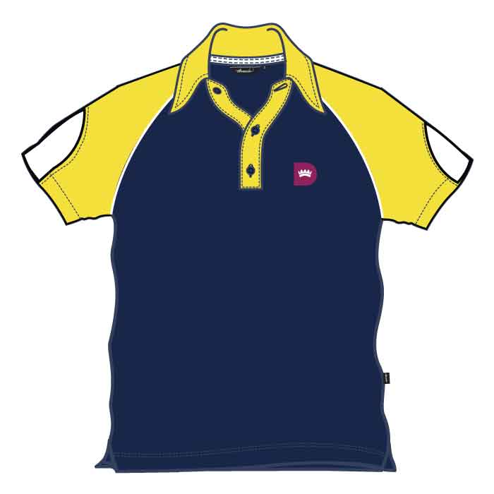 PE Polo Shirt - Yellow - GEMS Royal Dubai School