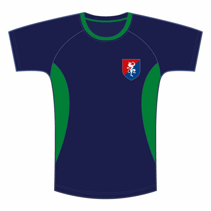 Unisex Short Sleeve PE T-Shirt - Green - GEMS Founders School - Al Mizhar